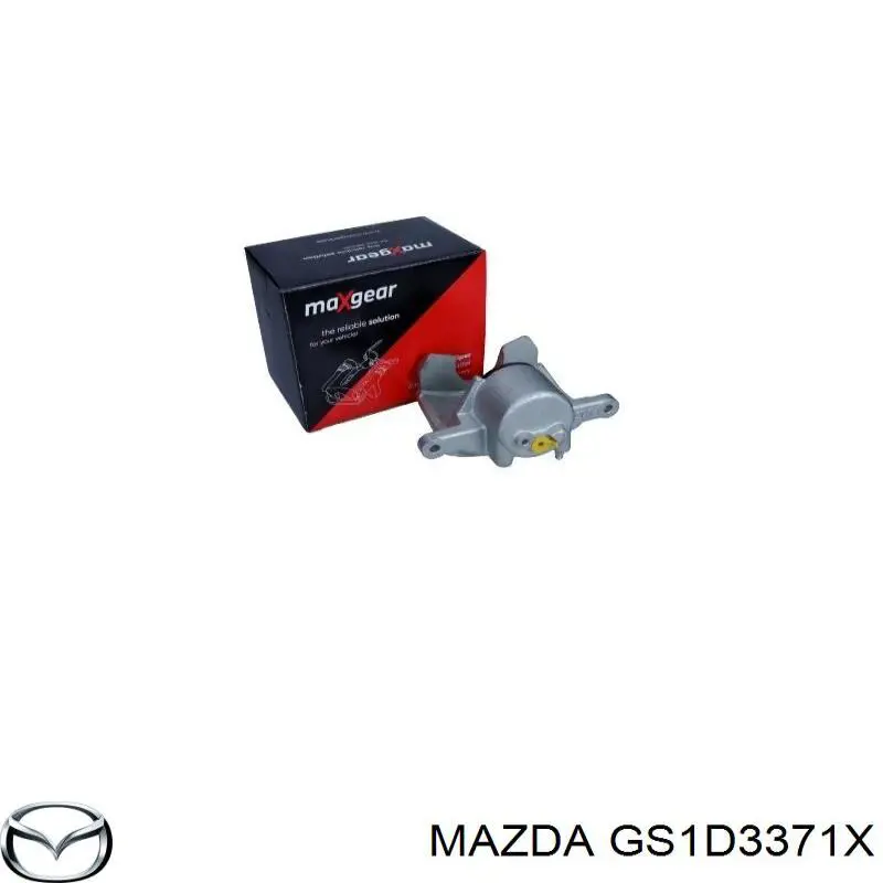 Купити GS1D3371X Mazda Супорт гальмівний передній лівий