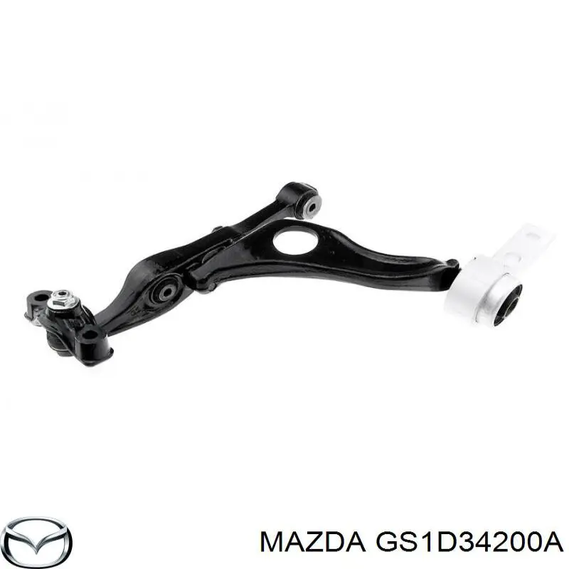Важіль передньої підвіски верхній, правий Mazda GS1D34200A