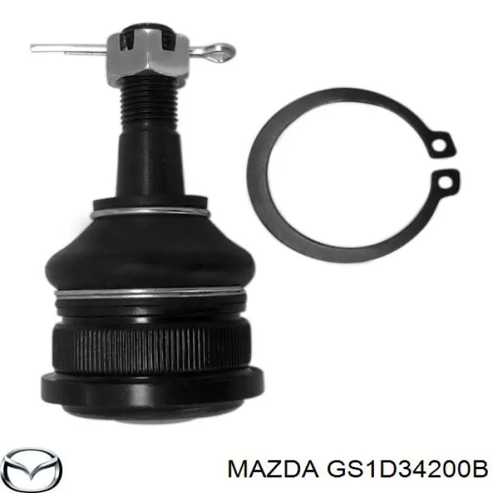 Купити GS1D34200B Mazda Важіль передньої підвіски верхній, правий