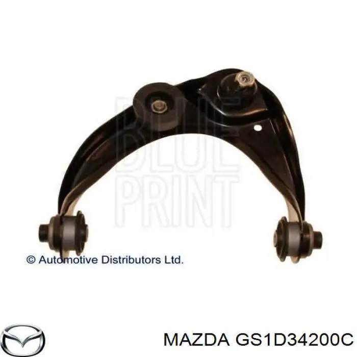 Важіль передньої підвіски верхній, правий Mazda GS1D34200C ціна, від 45.61 USD