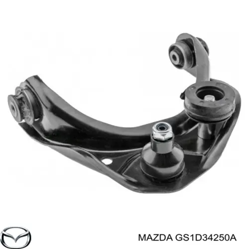 Важіль передньої підвіски верхній, лівий GS1D34250A Mazda