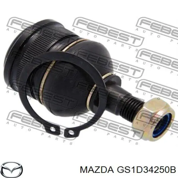 Купити GS1D34250B Mazda Важіль передньої підвіски верхній, лівий