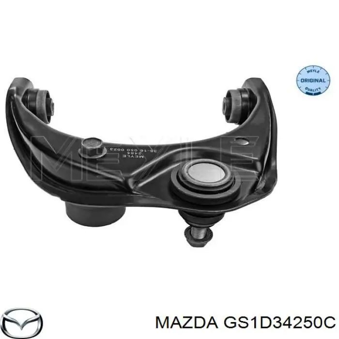 Купити GS1D34250C Mazda Важіль передньої підвіски верхній, лівий