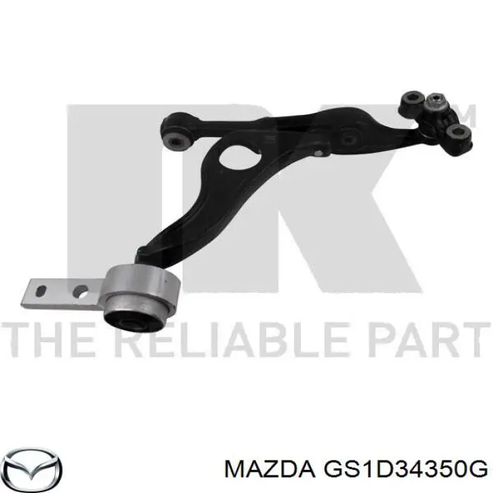 GS1D34350G Mazda Поперечний важіль