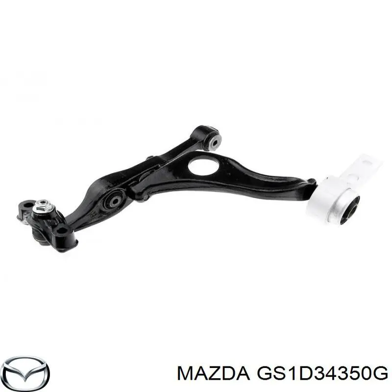 Купити GS1D34350G Mazda Лівий важіль передній нижній підвіски