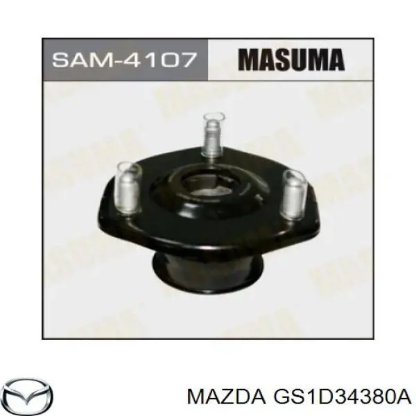 Опора стійки амортизатора переднього Mazda GS1D34380A ціна, від 17.99 USD