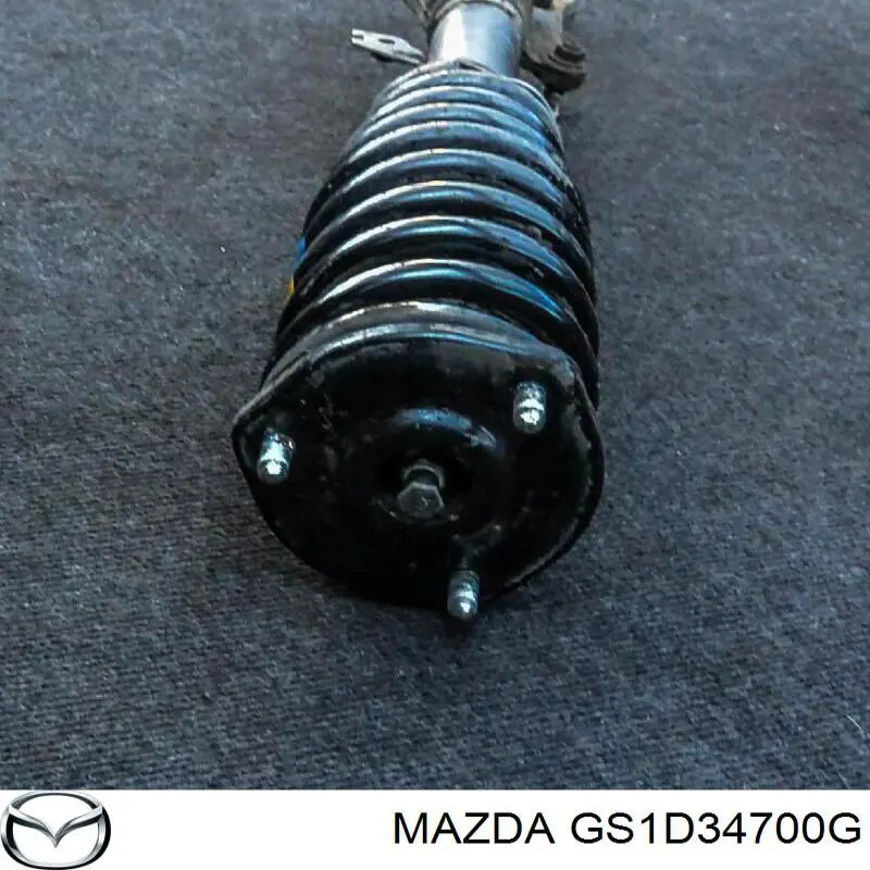 Амортизатор передній, правий Mazda GS1D34700G ціна, від 25.32 USD