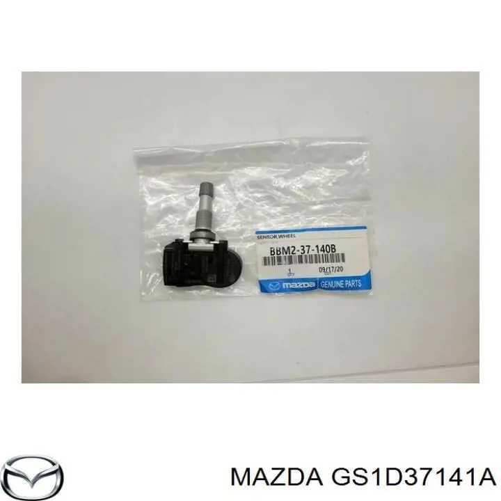 Кріплення датчика тиску повітря в шинах Mazda GS1D37141A ціна, від 1.41 USD