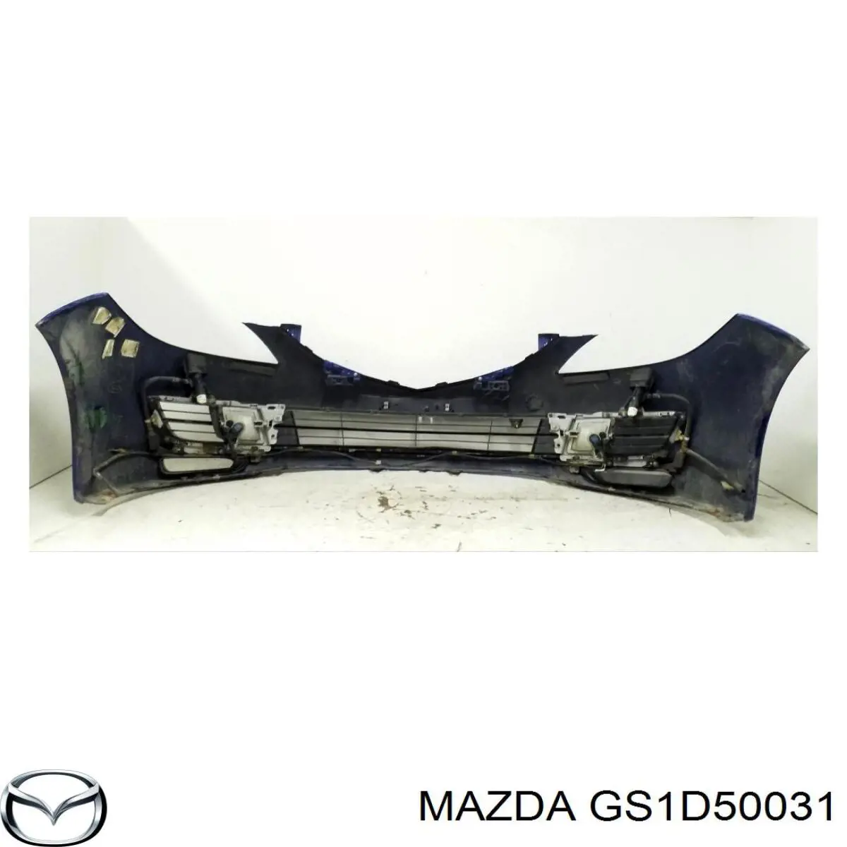 GS1D50031 Mazda Бампер передній в зборі