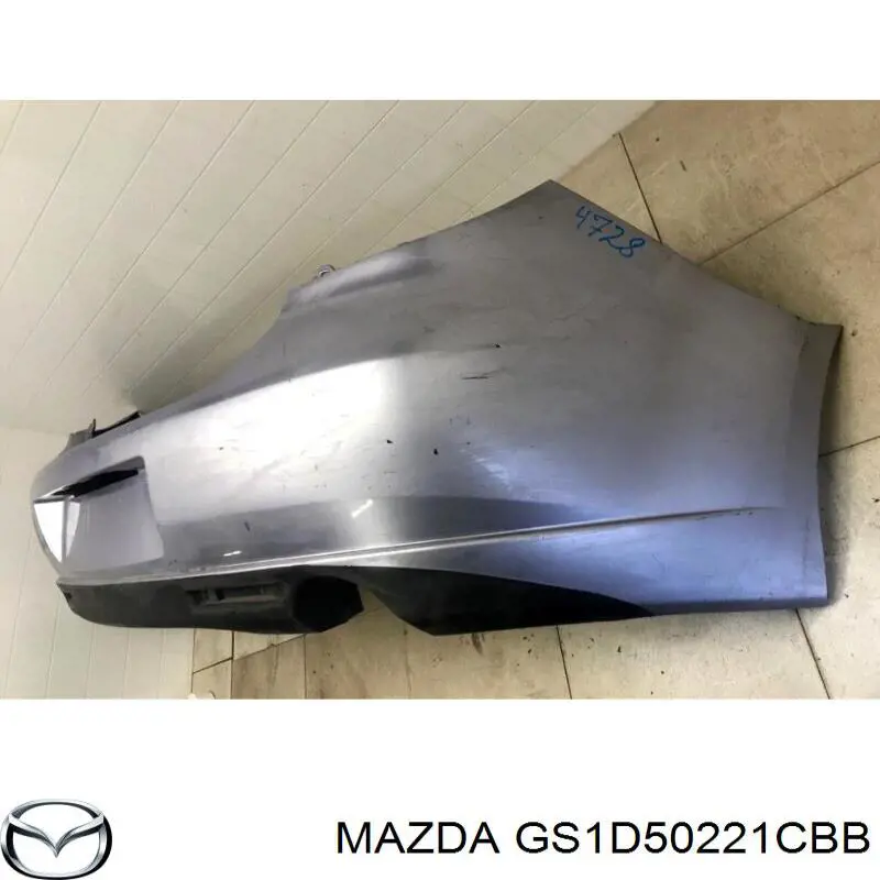 Кожух бампера заднього Mazda GS1D50221CBB ціна, від 64.74 USD