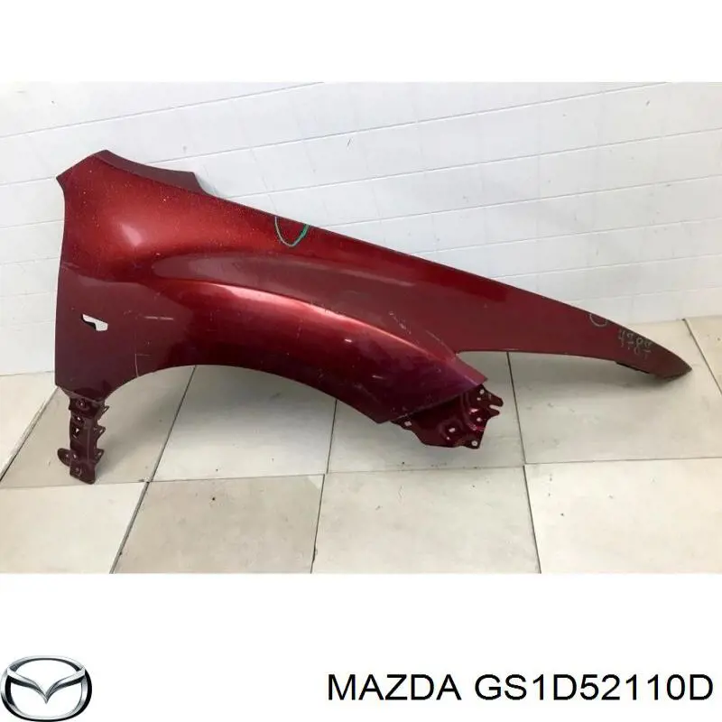 Крило переднє праве Mazda GS1D52110D ціна, від 58.77 USD