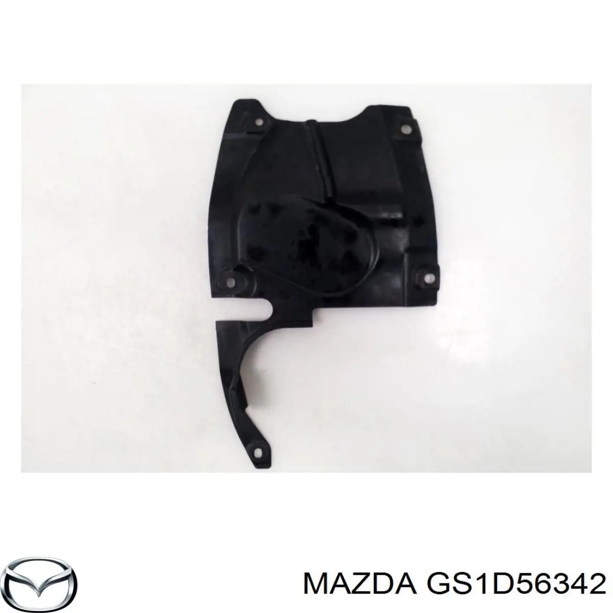 GS1D56342 Mazda Захист двигуна, лівий