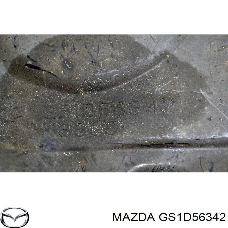 Купити GS1D56342 Mazda Захист двигуна, лівий