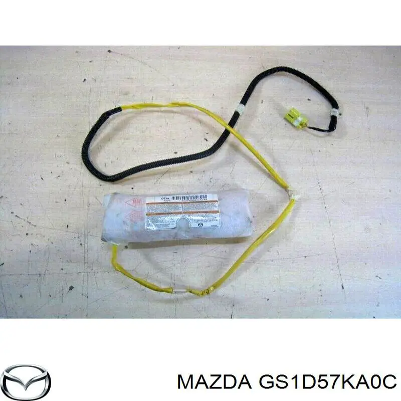 Подушка Айрбег спинки сидіння правого Mazda GS1D57KA0C ціна, від 46.86 USD