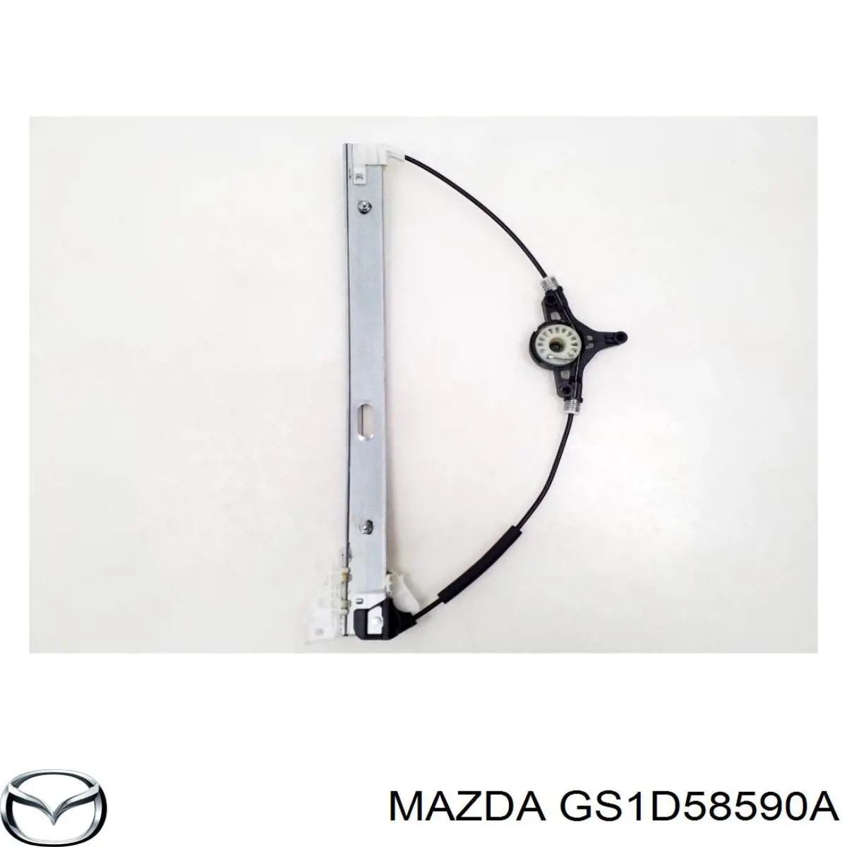 Механізм склопідіймача дверей передніх, правих Mazda GS1D58590A ціна, від 5.62 USD