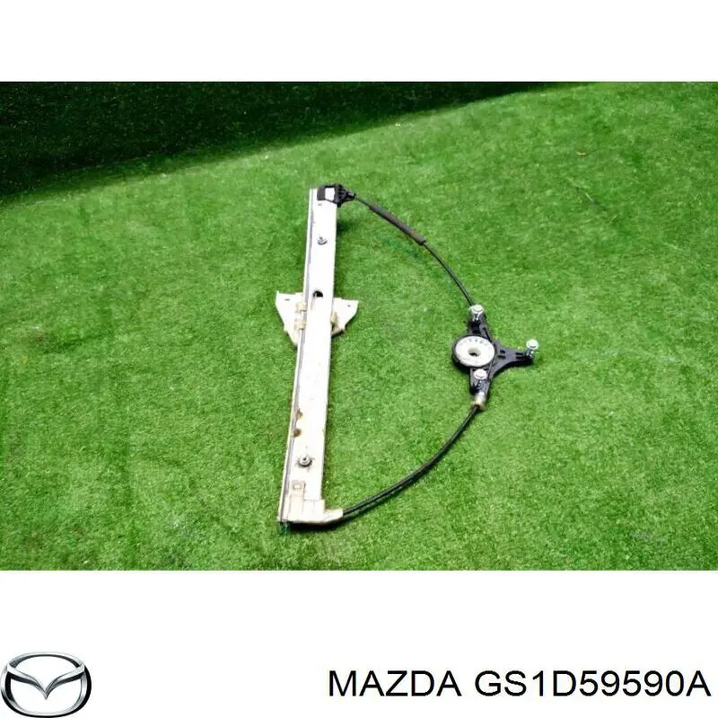Механізм склопідіймача двері передньої, лівої Mazda 6 (GH) (Мазда 6)
