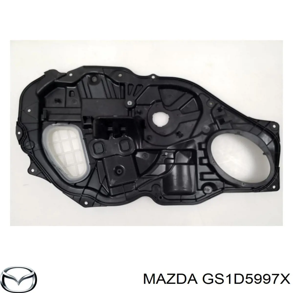 Накладка передньої лівої двері Mazda 6 (GH) (Мазда 6)