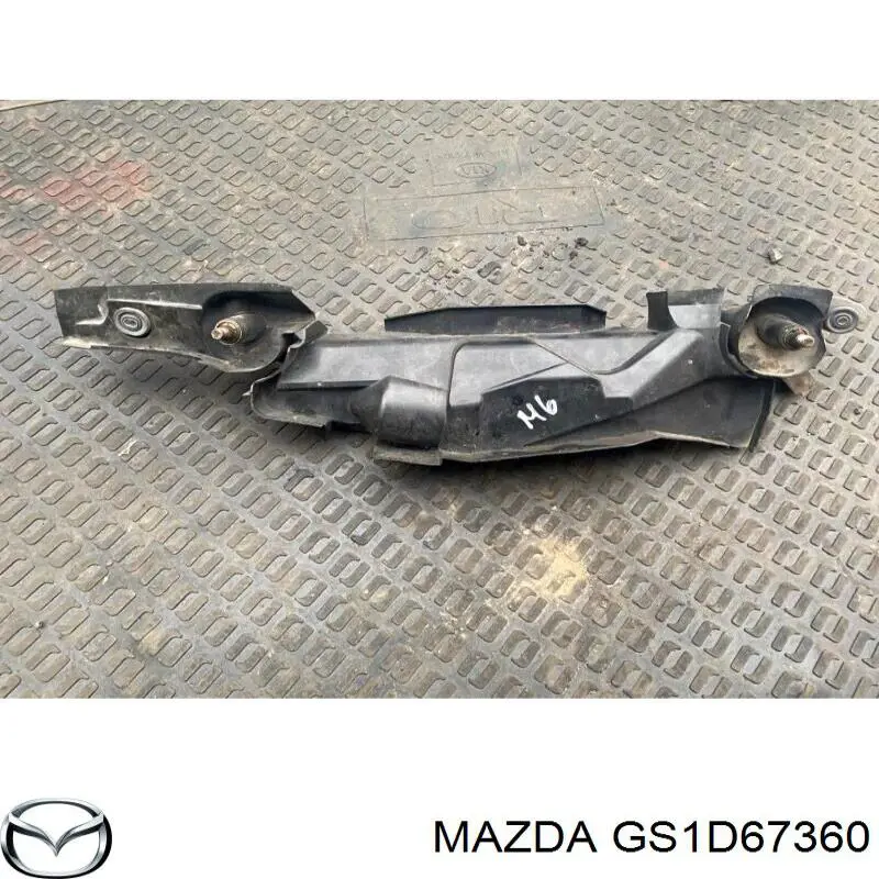 Трапеція склоочисника на Mazda 6 (GH)