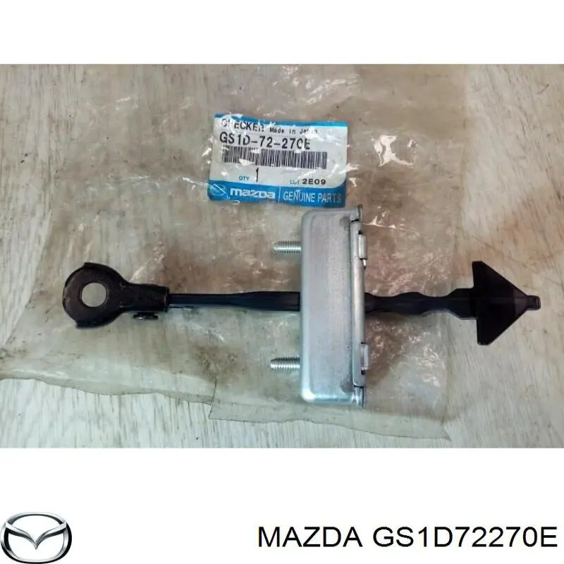 Обмежувач відкриття дверей, задній Mazda GS1D72270E ціна, від 11.25 USD