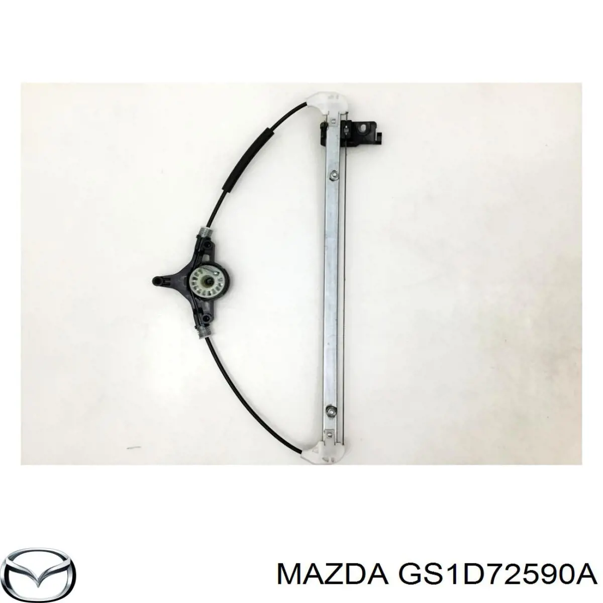 Механізм стеклопод'емника двері задньої, правої на Mazda 6 (GH)