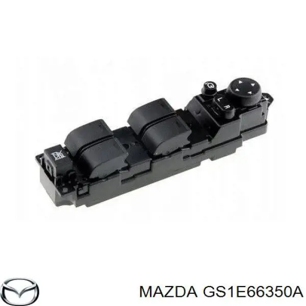 GS1E66350A Mazda кнопковий блок керування склопідіймачами передній лівий
