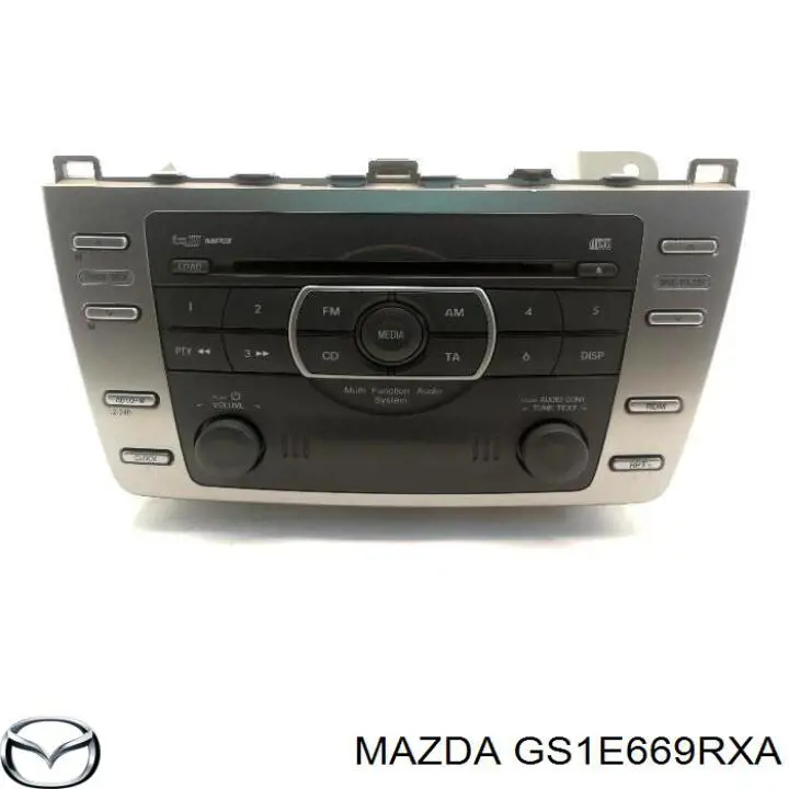 Магнітола (радіо AM/FM) Mazda 6 (GH) (Мазда 6)
