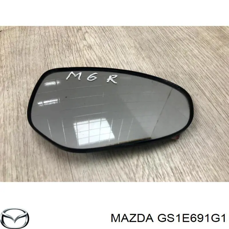 Купити GS1E691G1 Mazda Скло дзеркала заднього виду, правого