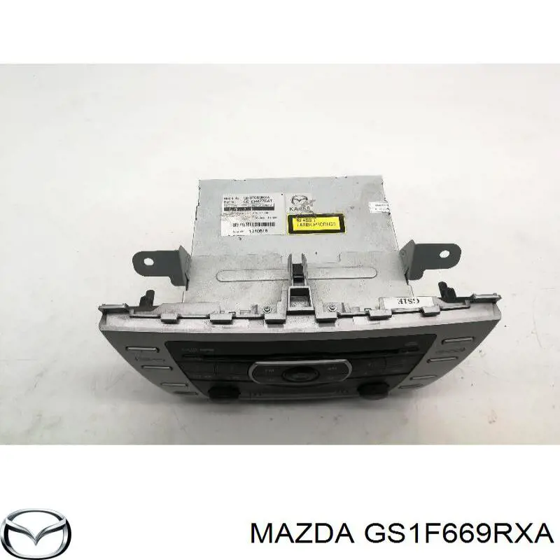 GS1F669RXA Mazda Магнітола (радіо AM/FM)
