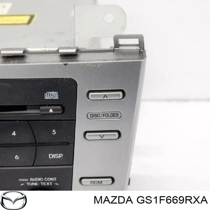 Магнітола GS1F669RXA Mazda