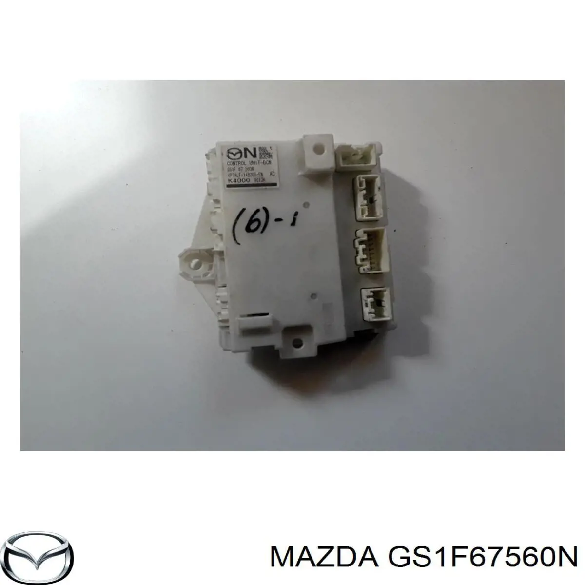 Блок комфорту Mazda GS1F67560N ціна, від 43.07 USD