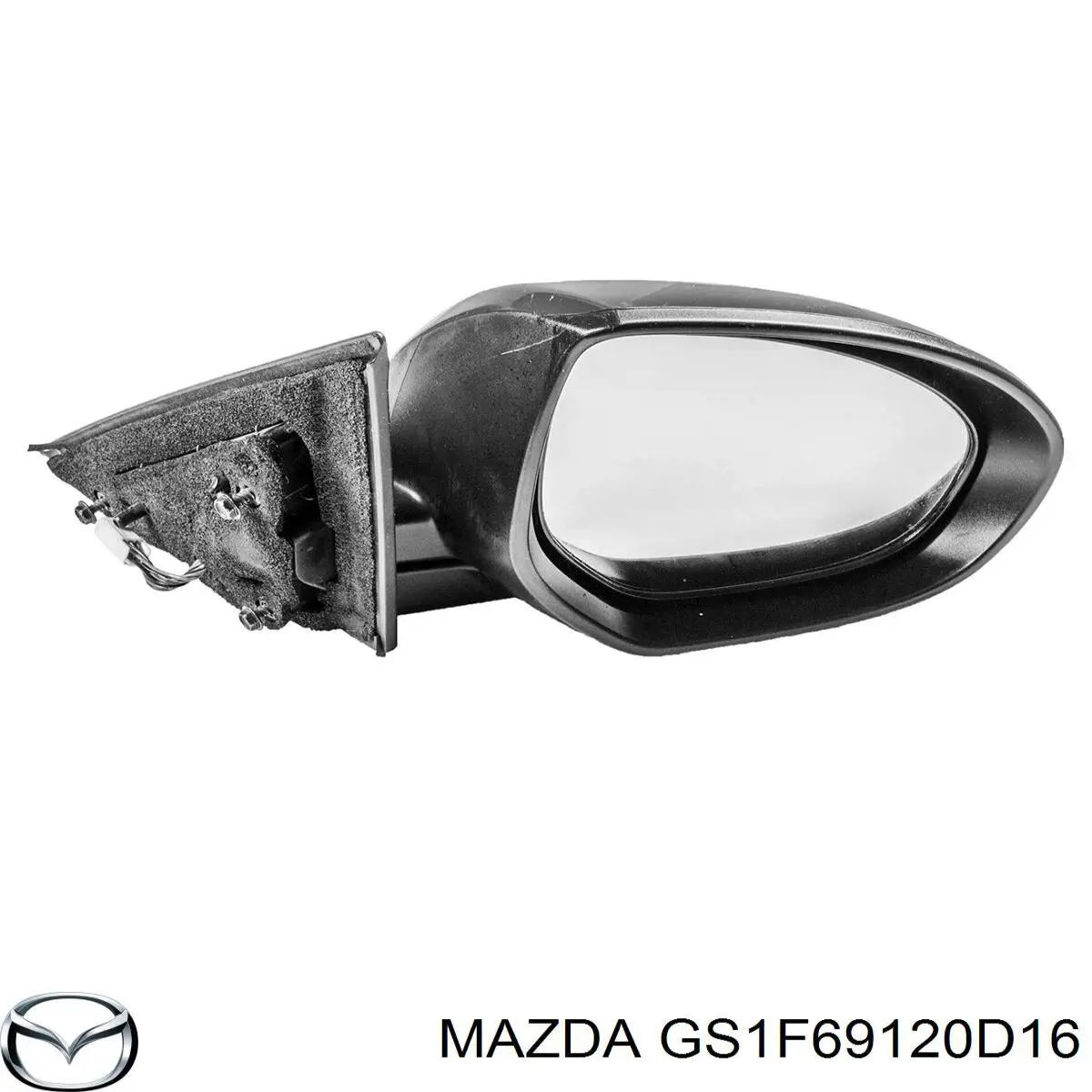 Зеркало праве у відмінному стані gh на Mazda 6 GH