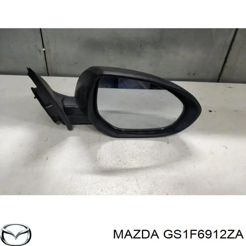 GS1F6912ZA Mazda дзеркало заднього виду, праве