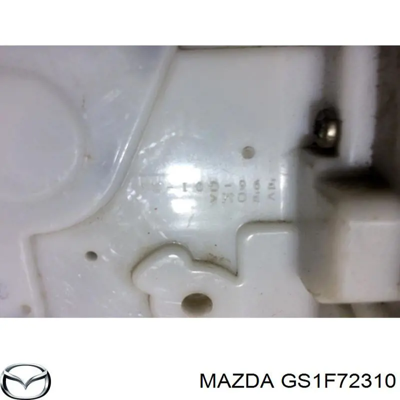 Купити GS1F72310 Mazda Замок задньої дверї, правої