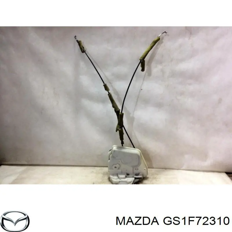 GS1F72310 Mazda Замок задньої дверї, правої