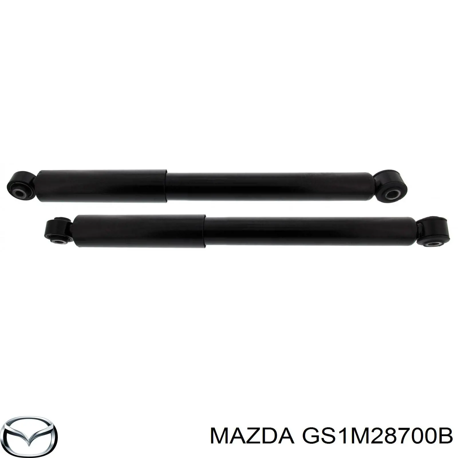 Купити GS1M28700B Mazda Стійка амортизатора задня
