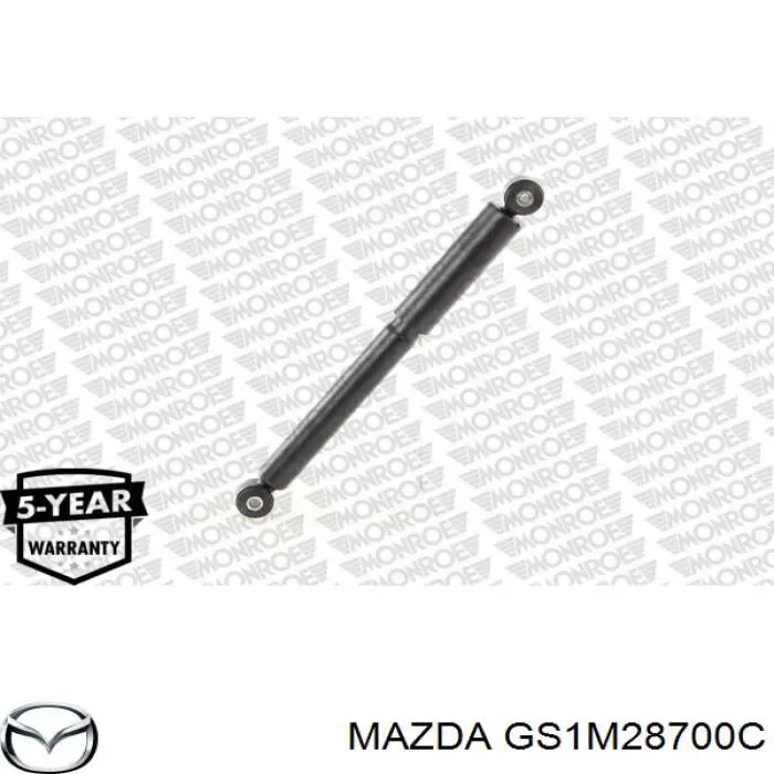 GS1M28700C Mazda амортизатор задній