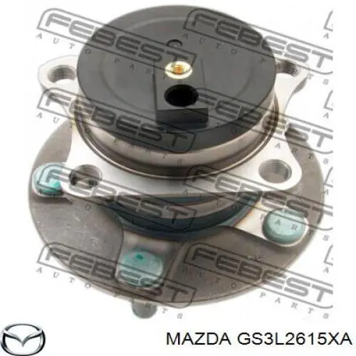 Задня маточина GS3L2615XA Mazda