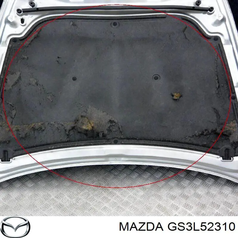 Капот на Mazda 6 GH