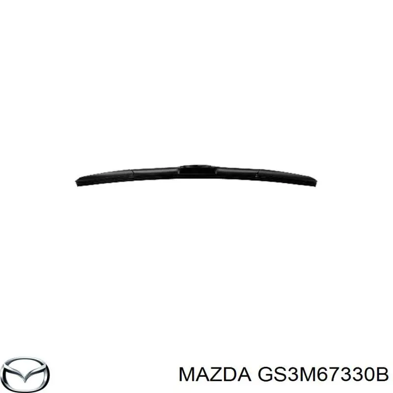 Щітка-двірник лобового скла, пасажирська Mazda GS3M67330B ціна, від 8.74 USD