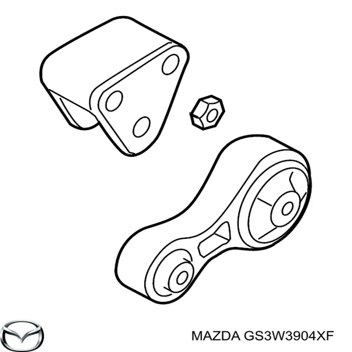 Купити GS3W3904XF Mazda 