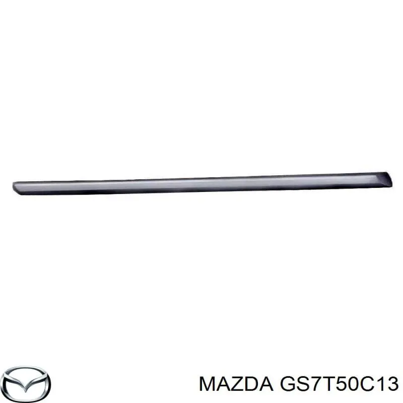 Молдинг решітки переднього бампера, правий Mazda 6 (GH) (Мазда 6)
