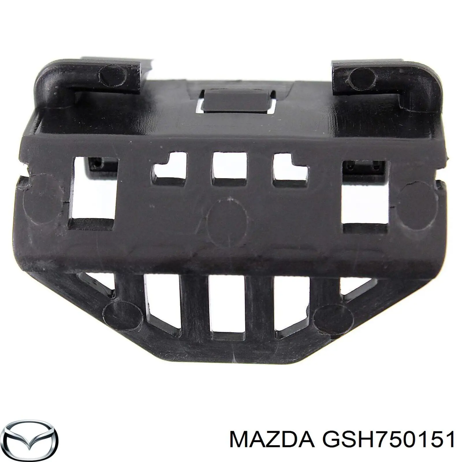 Кронштейн бампера переднього, правий GSH750151 Mazda