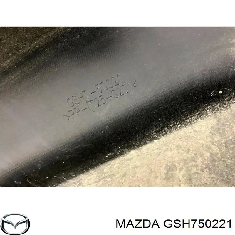 GSH750221 Mazda Буфер (бампер) задній