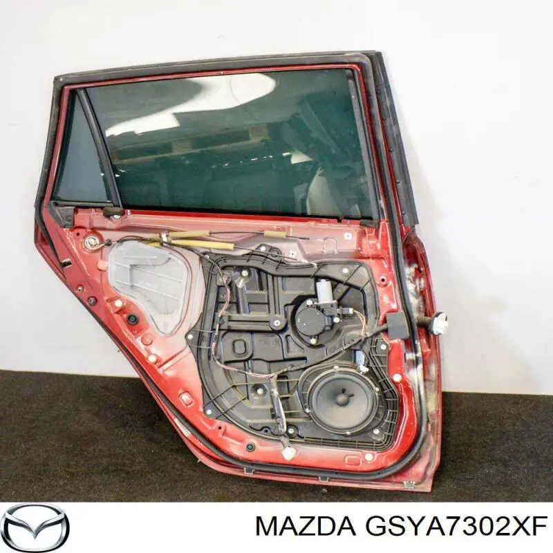 Двері задні Mazda GSYA7302XF ціна, від 68.41 USD