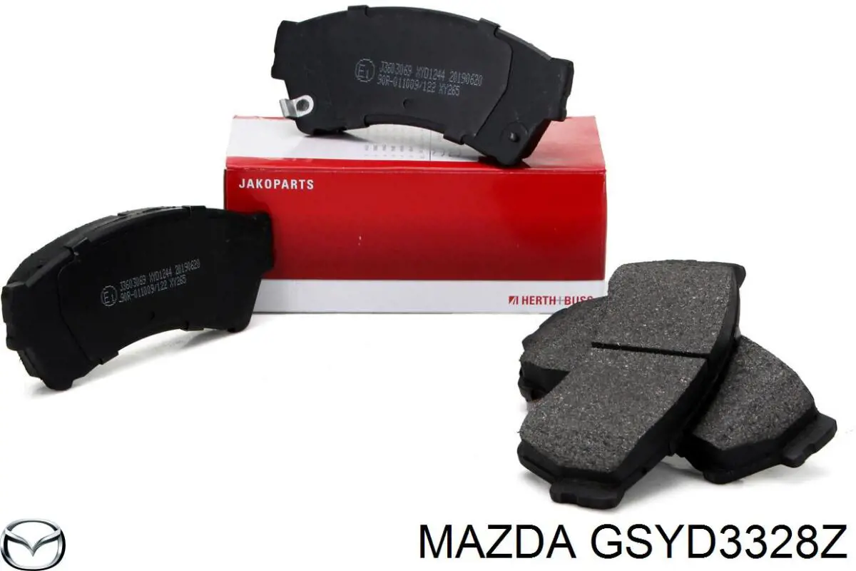 Купити GSYD3328Z Mazda Колодки гальмівні передні, дискові
