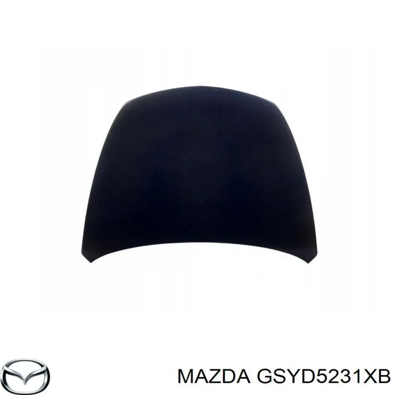 Капот GSYD5231XB Mazda