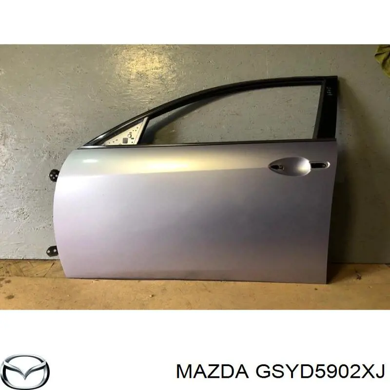 Двері передні, ліві Mazda 6 (GH) (Мазда 6)