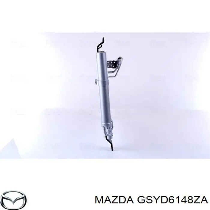 GSYD6148ZA Mazda радіатор кондиціонера