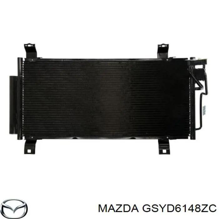 Радіатор кондиціонера GSYD6148ZC Mazda