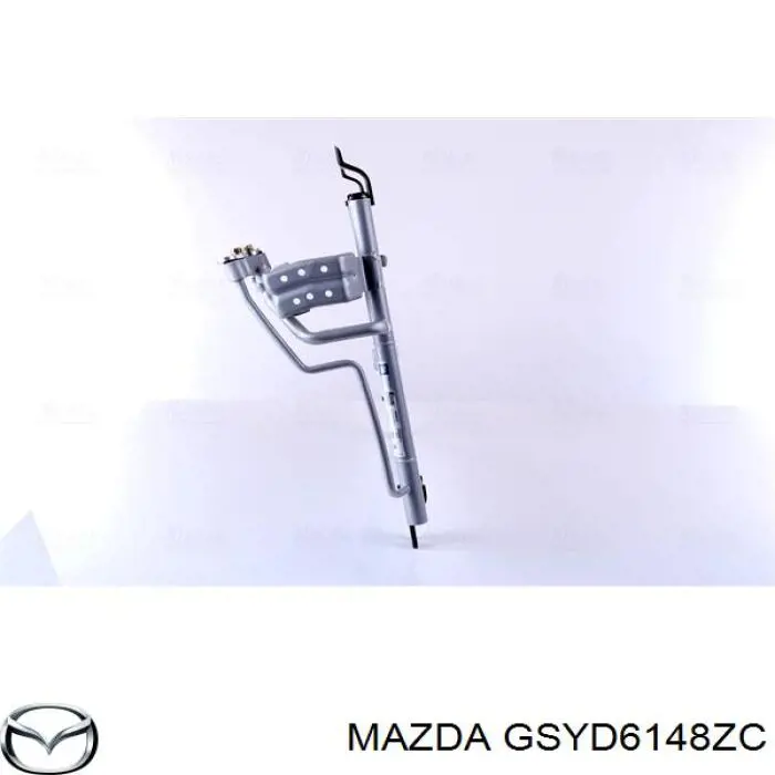 Конденсатор кондиціонера Mazda GSYD6148ZC ціна, від 69.68 USD
